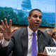 Ajit Pai, chairman of the Federal Communications Commission, testifies as the House Energy and Commerce Committee holds an oversight hearing of the FCC, on Capitol Hill in Washington, Wednesday, May 15, 2019.